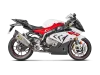 Vue 4 de l'échappement Optional Header (Titanium) for BMW S 1000 RR 2018