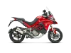 Vue 4 de l'échappement Optional Header (Titanium) for DUCATI MULTISTRADA 1200 S 2017