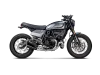 Vue 2 de l'échappement Optional Header (Titanium) for DUCATI SCRAMBLER URBAN MOTARD/NIGHTSHIFT/ICON/ICON DARK/DESERT SLED 2022