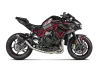Vue 4 de l'échappement Optional Header (SS) for KAWASAKI Z H2 2023