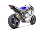 Vue 3 de l'échappement  for YAMAHA R1 2015