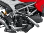 Vue 3 de l'échappement Ducati Hyperstrada 2014