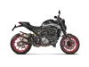 Vue 3 de l'échappement Heat Shield (Carbon) for DUCATI MONSTER 2025