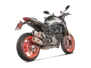 Vue 5 de l'échappement Ducati Monster 2021