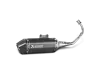Vue 2 de l'échappement Catalytic converter for VESPA PRIMAVERA 125 / S / TOURING / SPRINT 2020