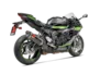 Vue 3 de l'échappement  for KAWASAKI NINJA ZX-6R 2019