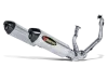 Vue 1 de l'échappement Evolution Line (Titanium) TUONO 1000 for APRILIA TUONO 1000 2010
