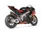Vue 3 de l'échappement Evolution Line (Carbon) for APRILIA TUONO V4 2024