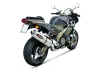 Vue 2 de l'échappement Slip-On Line (Titanium) for APRILIA TUONO 1000 2005