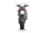 Vue 5 de l'échappement Aprilia TUONO 1000 2004