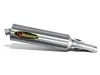 Vue 1 de l'échappement Slip-On Line (Titanium) for APRILIA TUONO 1000 2005