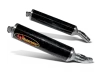 Vue 1 de l'échappement Slip-On Line (Carbon) for APRILIA SL1000 FALCO 2005