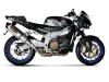 Vue 2 de l'échappement Slip-On Line (Titanium) TUONO 1000 for APRILIA TUONO 1000 2010