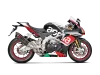 Vue 2 de l'échappement Slip-On Line (Carbon) for APRILIA RSV4 2016