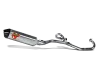 Vue 1 de l'échappement Racing Line (Titanium) for APRILIA RXV 450 2007