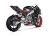 Vue 3 de l'échappement Racing Line (Carbon) for APRILIA TUONO 660 2024