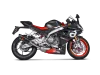 Vue 3 de l'échappement Racing Line (Carbon) for APRILIA TUONO 660 2024