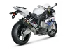 Vue 3 de l'échappement Evolution Line (Carbon) for BMW S 1000 RR 2014