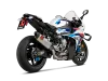 Vue 3 de l'échappement Evolution Line (Titanium) for BMW M 1000 RR 2026