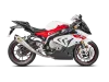 Vue 2 de l'échappement Evolution Line (Titanium) for BMW S 1000 RR 2018