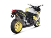 Vue 3 de l'échappement Evolution Line (Carbon) K1200S for BMW K 1200 S 2008