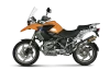 Vue 2 de l'échappement Slip-On Line (Titanium) R 1200 GS / ADVENTURE for BMW R 1200 GS ADVENTURE 2009