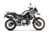 Vue 3 de l'échappement Slip-On Line (Titanium) for BMW F 800 GS / F 900 GS / F 900 GS ADVENTURE 2026