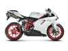 Vue 2 de l'échappement  for DUCATI 848 EVO 2011