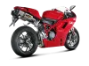 Vue 2 de l'échappement Evolution Line (Titanium) 1098 / 1098S for DUCATI 1098 / 1098S 2008