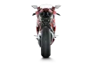Vue 4 de l'échappement Ducati 848 EVO 2011