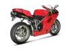 Vue 2 de l'échappement Evolution Line (Carbon) 1198 / 1198S for DUCATI 1198 / 1198S 2011