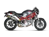 Vue 2 de l'échappement Slip-On Line (Titanium) for DUCATI MONSTER S4R S 2008