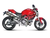 Vue 3 de l'échappement  for DUCATI MONSTER 796/795 2010