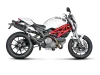 Vue 3 de l'échappement Slip-On Line (Carbon) Monster 1100/S for DUCATI MONSTER 1100/1100S 2010