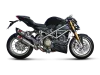 Vue 2 de l'échappement Slip-On Line (Titanium) for DUCATI STREETFIGHTER S 2014