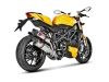 Vue 2 de l'échappement Slip-On Line (Titanium) 848 for DUCATI STREETFIGHTER 848 2015