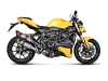 Vue 3 de l'échappement Slip-On Line (Titanium) 848 for DUCATI STREETFIGHTER 848 2015