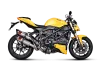 Vue 3 de l'échappement Slip-On Line (Titanium) 848 for DUCATI STREETFIGHTER 848 2015