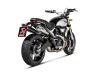 Vue 3 de l'échappement Slip-On Line (Titanium) for DUCATI SCRAMBLER 1100 2020