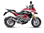 Vue 4 de l'échappement  for DUCATI MULTISTRADA 1200 S 2010