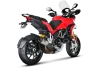 Vue 3 de l'échappement Slip-On Line (Titanium) for DUCATI MULTISTRADA 1200 S 2014