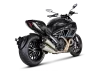 Vue 3 de l'échappement  for DUCATI DIAVEL 2011