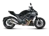 Vue 4 de l'échappement  for DUCATI DIAVEL 2011