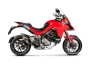 Vue 2 de l'échappement Slip-On Line (Titanium) for DUCATI MULTISTRADA 1260 / 1260 S 2020