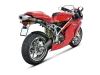 Vue 3 de l'échappement Evolution Line (Titanium) for DUCATI 749 BIPOSTO 2005