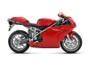 Vue 2 de l'échappement Evolution Line (Titanium) for DUCATI 999 BIPOSTO 2004