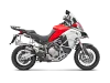 Vue 2 de l'échappement Slip-On Line (Titanium) for DUCATI MULTISTRADA 950 / 950 S / V2 / V2 S 2020