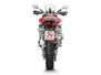Vue 5 de l'échappement Ducati Multistrada 950 / 950 S / V2 / V2 S 2017