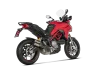 Vue 3 de l'échappement Slip-On Line (Titanium) for DUCATI MULTISTRADA 950 / 950 S / V2 / V2 S 2021
