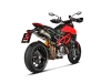 Vue 3 de l'échappement Slip-On Line (Titanium) for DUCATI HYPERMOTARD 950 / 950 SP 2024